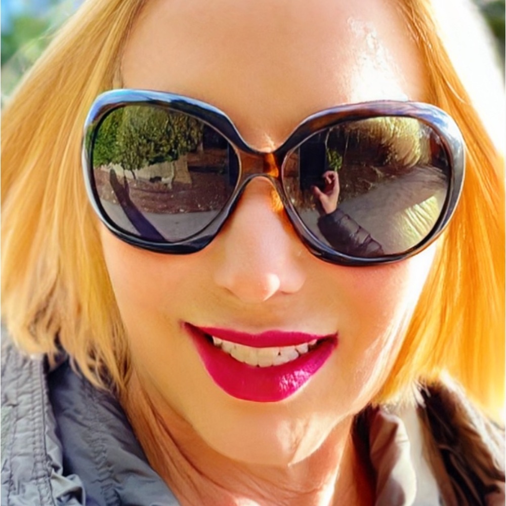 Ray-Ban Black and Brown Women's Sunglasses